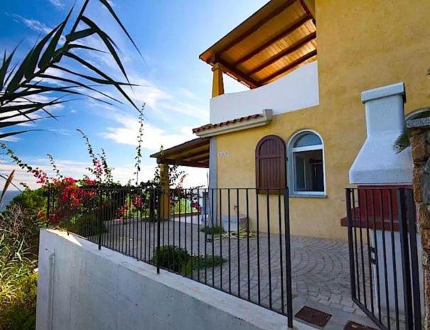 Magnificent Villa: Super Panoramic Costa Rei Bagian luar foto