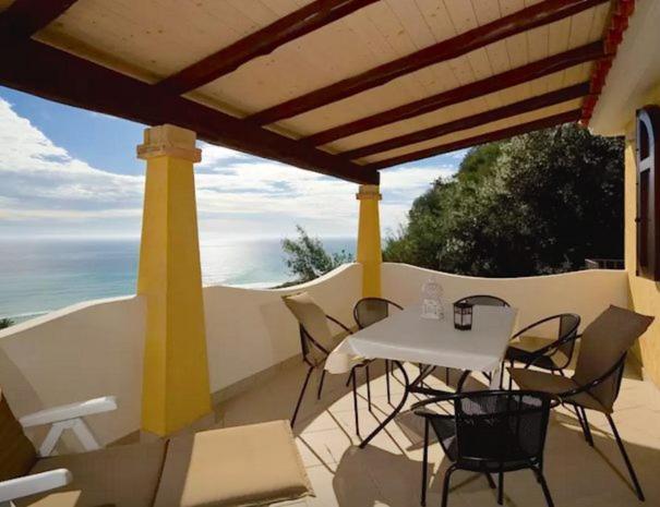 Magnificent Villa: Super Panoramic Costa Rei Bagian luar foto
