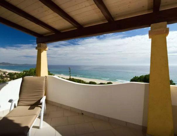 Magnificent Villa: Super Panoramic Costa Rei Bagian luar foto